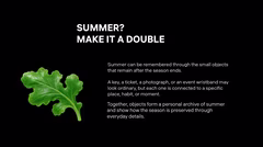 Template slide 2, vibrant summer imagery, versatile use.