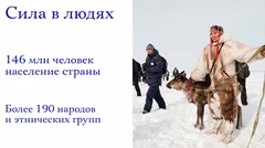 Многонациональная Россия 190 народов