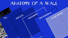 Wall art anatomy street