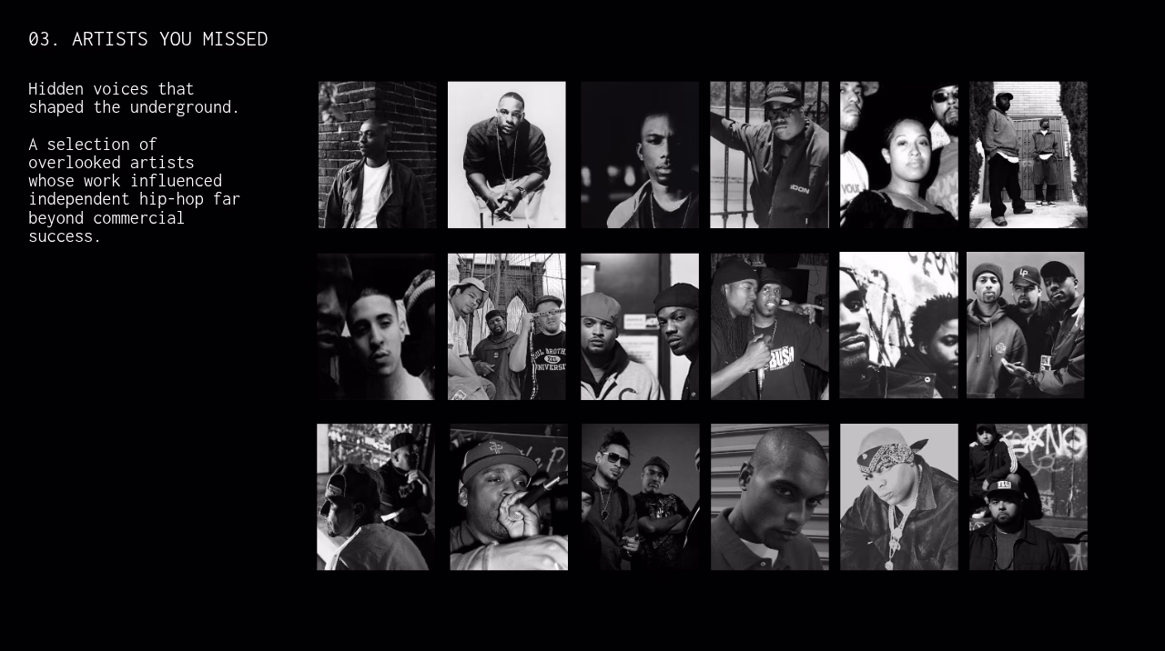 Key elements of hip-hop style