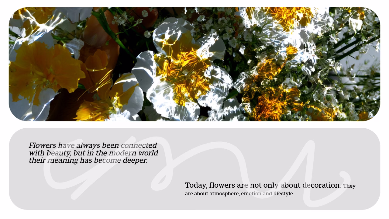 Floral arrangements and design
