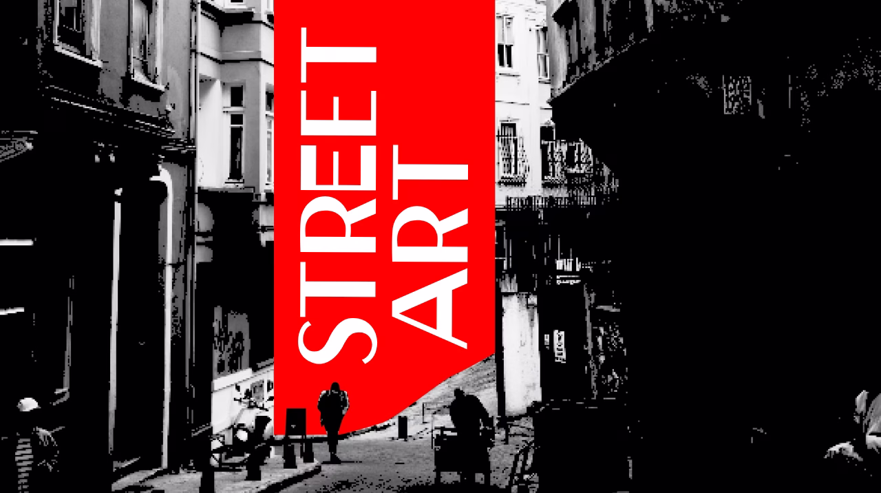 Street art introduction template